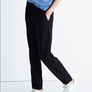 Madewell Black Track Trousers f5714